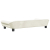 Sofa dla dzieci, kremowa, 100x50x26 cm, aksamit