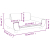 Sofa dla dzieci, kremowa, 70x45x33 cm, aksamit