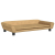 Sofa dla dzieci, brązowa, 100x50x26 cm, aksamit