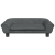 Sofa dla dzieci, ciemnoszara, 70x45x26 cm, aksamit