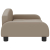 Sofa dla dzieci, cappuccino, 70x45x30 cm, sztuczna skóra