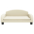 Sofa dla dzieci, kremowa, 70x45x30 cm, sztuczna skóra