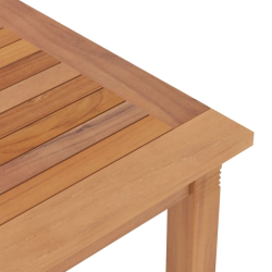 Stół ogrodowy, 200x90x75 cm, lite drewno tekowe