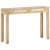 Stolik konsolowy, 110x30x75 cm, bielone drewno mango