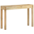 Stolik konsolowy, 110x30x75 cm, bielone drewno mango