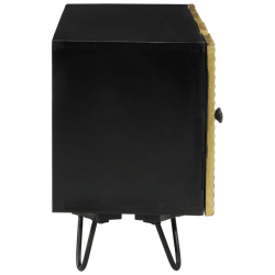Szafka pod TV, 110x30x45 cm, lite drewno mango