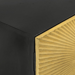 Szafka pod TV, 110x30x45 cm, lite drewno mango
