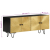 Szafka pod TV, 110x30x45 cm, lite drewno mango