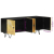 Szafka pod TV, 110x30x45 cm, lite drewno mango
