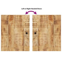 5-cz. zestaw mebli łazienkowych, lite drewno mango