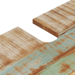 5-cz. zestaw mebli łazienkowych, lite drewno z odzysku