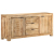 Szafka, 175 x 40 x 75 cm, surowe drewno mango