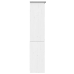 Biblioteczka BODO, biała, 80x40x172 cm, lite drewno sosnowe