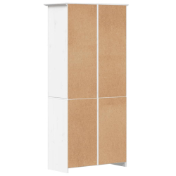 Biblioteczka BODO, biała, 80x40x172 cm, lite drewno sosnowe