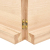 Półka, 140x60x6 cm, surowe lite drewno dębowe