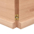 Półka, jasnobrązowa, 180x30x4 cm, lite drewno dębowe