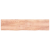 Półka jasnobrązowa, 220x50x4 cm, lite drewno dębowe