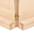 Półka, 160x60x6 cm, surowe lite drewno dębowe