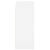 Szafki wiszące, białe, 2 szt., 69,5x34x90 cm