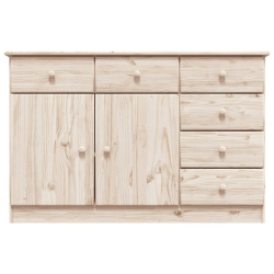 Szafka ALTA, 112x35x73 cm, lite drewno sosnowe