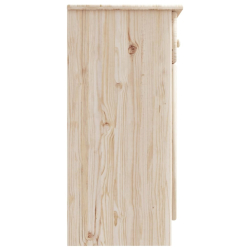 Szafka ALTA, 112x35x73 cm, lite drewno sosnowe