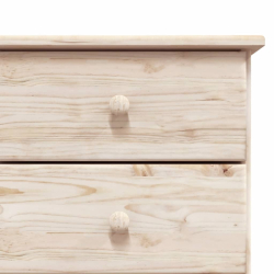 Szafka ALTA, 112x35x73 cm, lite drewno sosnowe