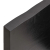 Półka, ciemnoszara, 180x50x4 cm, wykończone lite drewno dębowe