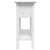 Stolik konsolowy BODO, biały, 90x34,5x73 cm, drewno sosnowe