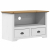 Szafka pod TV BODO, 2 szuflady, brązowa, 91x43x56 cm, sosnowa