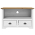 Szafka pod TV BODO, 2 szuflady, brązowa, 91x43x56 cm, sosnowa