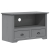 Szafka pod TV BODO, 2 szuflady, szara, 91x43x56 cm, sosnowa