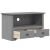 Szafka pod TV BODO, 2 szuflady, szara, 91x43x56 cm, sosnowa