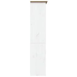 Biblioteczka BODO, brązowa, 80x38x180 cm, sosnowa, 5 półek