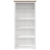 Biblioteczka BODO, brązowa, 80x38x180 cm, sosnowa, 5 półek