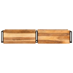 Szafka pod TV, 160x30x40 cm, lite drewno akacjowe