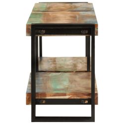 Szafka pod TV, 140x30x40 cm, lite drewno odzyskane