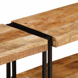 Szafka pod TV, 180x30x40 cm, lite drewno mango