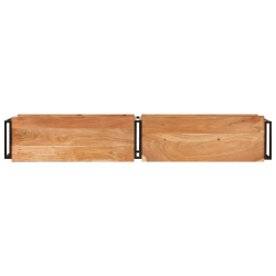 Szafka pod TV, 180x30x40 cm, lite drewno akacjowe