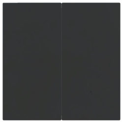 3-cz. zestaw mebli ogrodowych, czarny, polirattan i stal