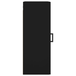 Szafka wisząca, czarna, 34,5x34x90 cm