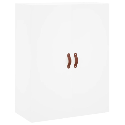 Szafki wiszące, białe, 2 szt., 69,5x34x90 cm