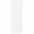 Szafka nocna ALTA, biała, 77x35x96 cm, drewno sosnowe