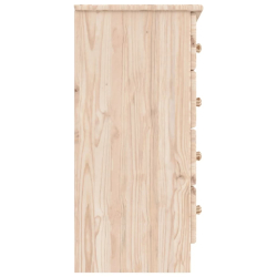 Komoda ALTA, 77x35x73 cm, drewno sosnowe
