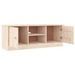 Szafka na TV ALTA, 112x35x41 cm, lite drewno sosnowe