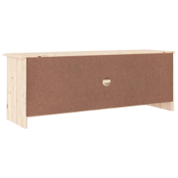 Szafka na TV ALTA, 112x35x41 cm, lite drewno sosnowe