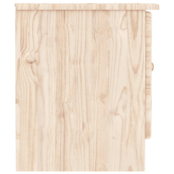 Szafka na TV ALTA, 112x35x41 cm, lite drewno sosnowe