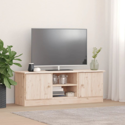 Szafka na TV ALTA, 112x35x41 cm, lite drewno sosnowe