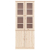 Witryna ALTA, 77x35x186,5 cm, lite drewno sosnowe