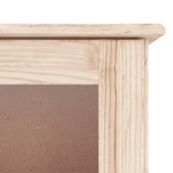 Kredens ALTA, 77x35x188 cm, lite drewno sosnowe
