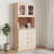 Kredens ALTA, 77x35x165 cm, lite drewno sosnowe